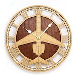 C37A Gulfstream V<br>10-14 inch Wooden Wall Clock